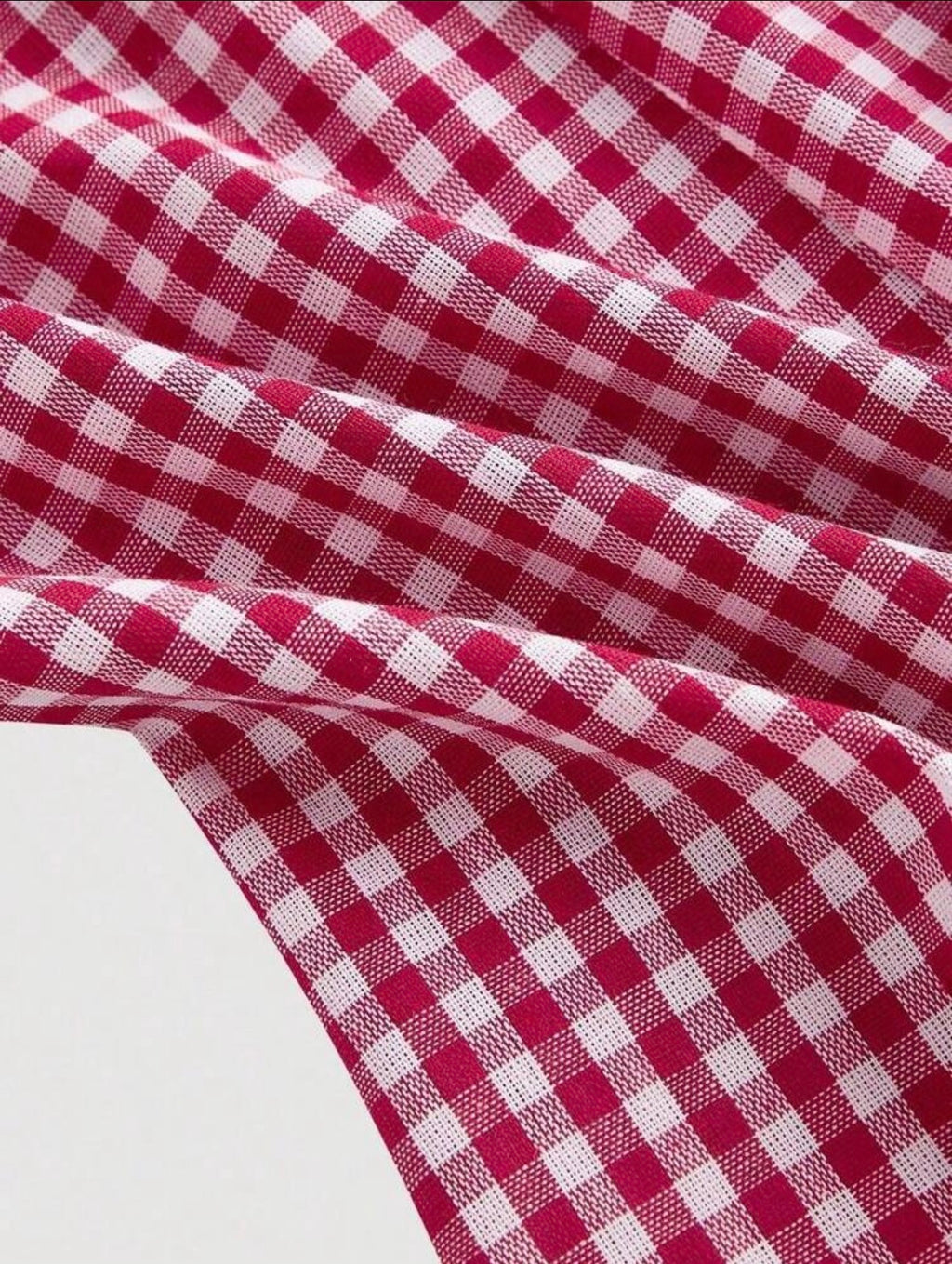 Enterito Short Gingham – Romper Halter Retro Pin-Up