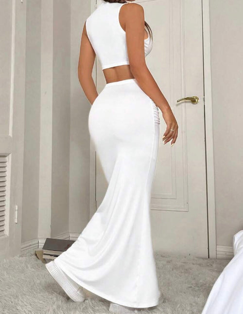 Conjunto Co-ord Dos Piezas Aura – Blanco Total