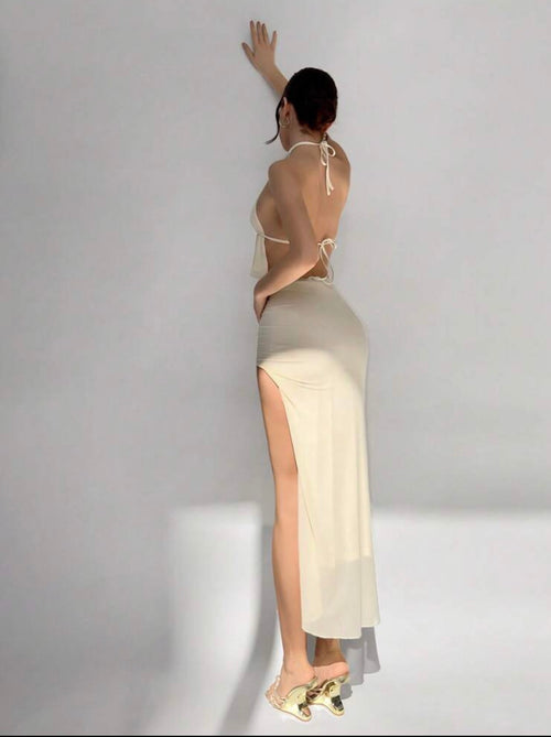 Conjunto "Ivory Muse" – Dos Piezas de Pura Sofisticación