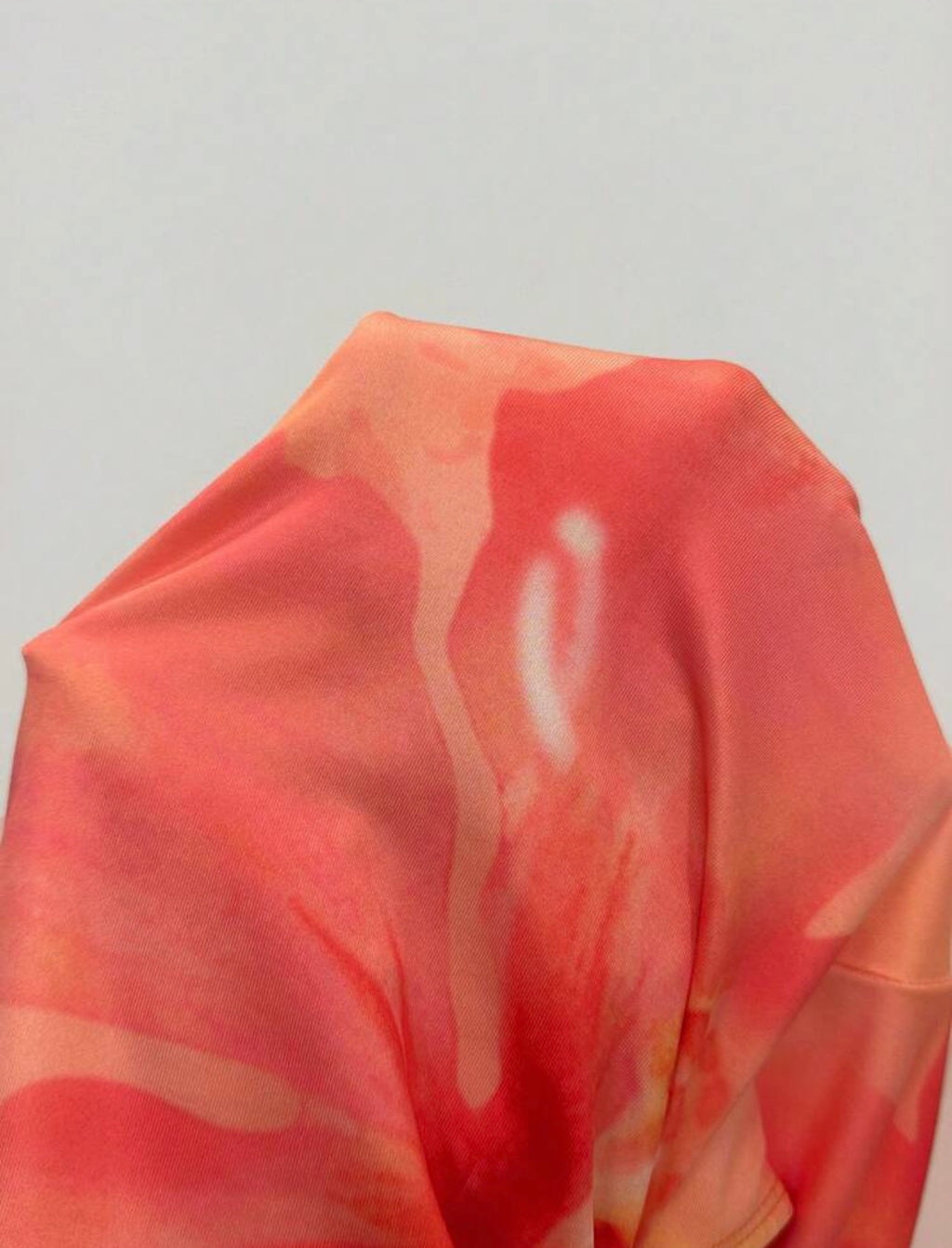 Vestido Maxi Ajustado con Estampado Tropical y Corte Sirena Kalani